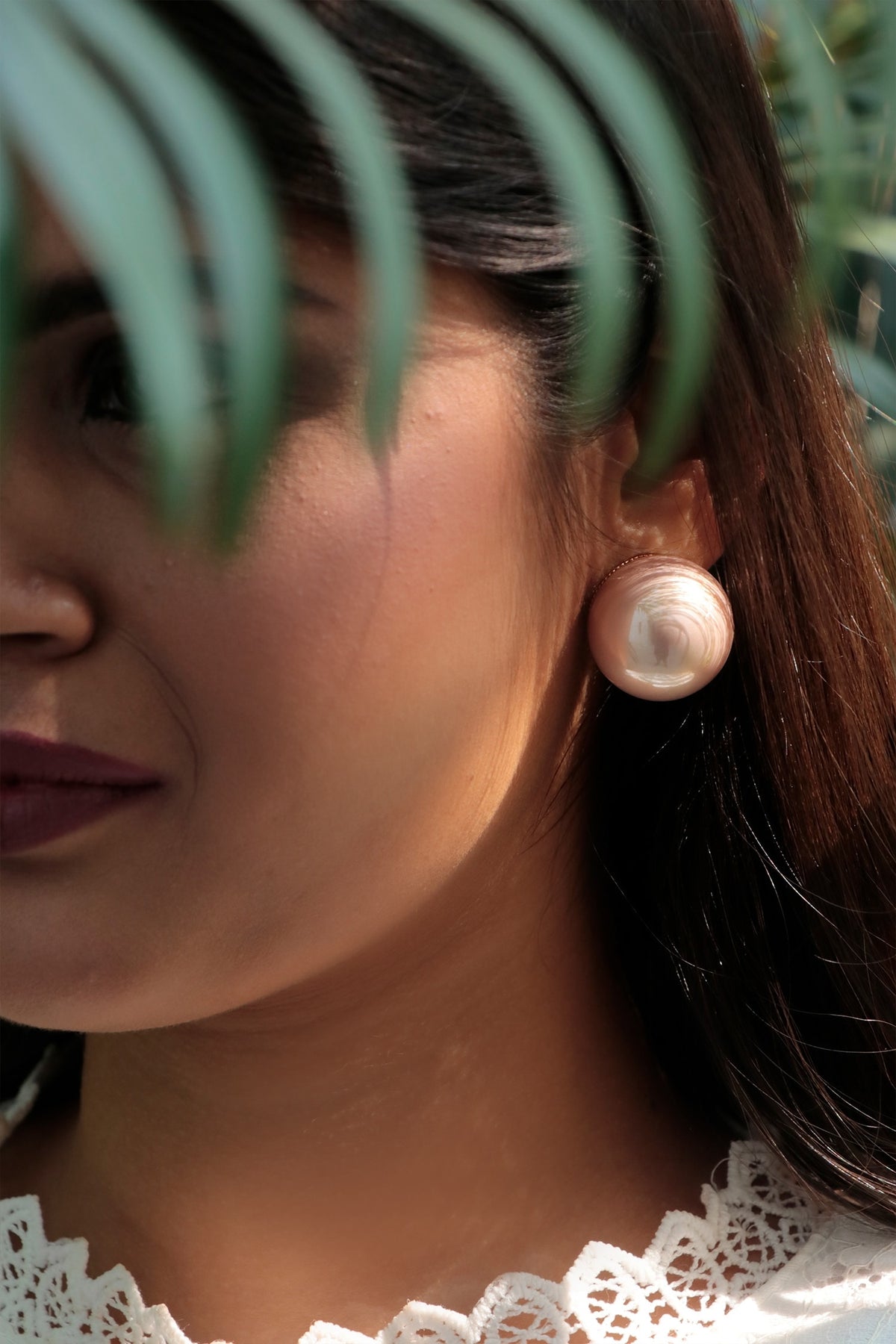 Pearl Stud Earrings 