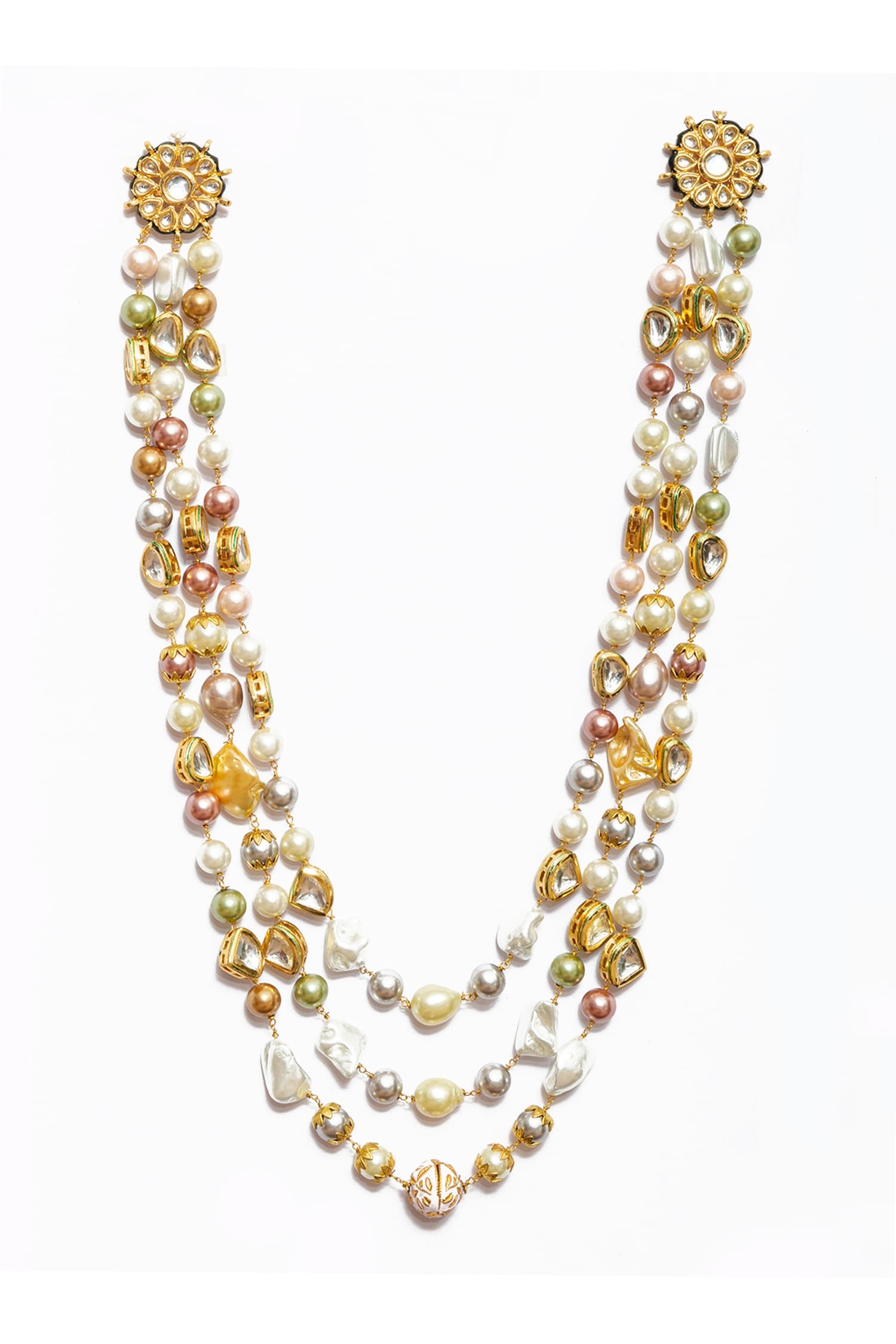 Multi Layered Beaded Necklace 