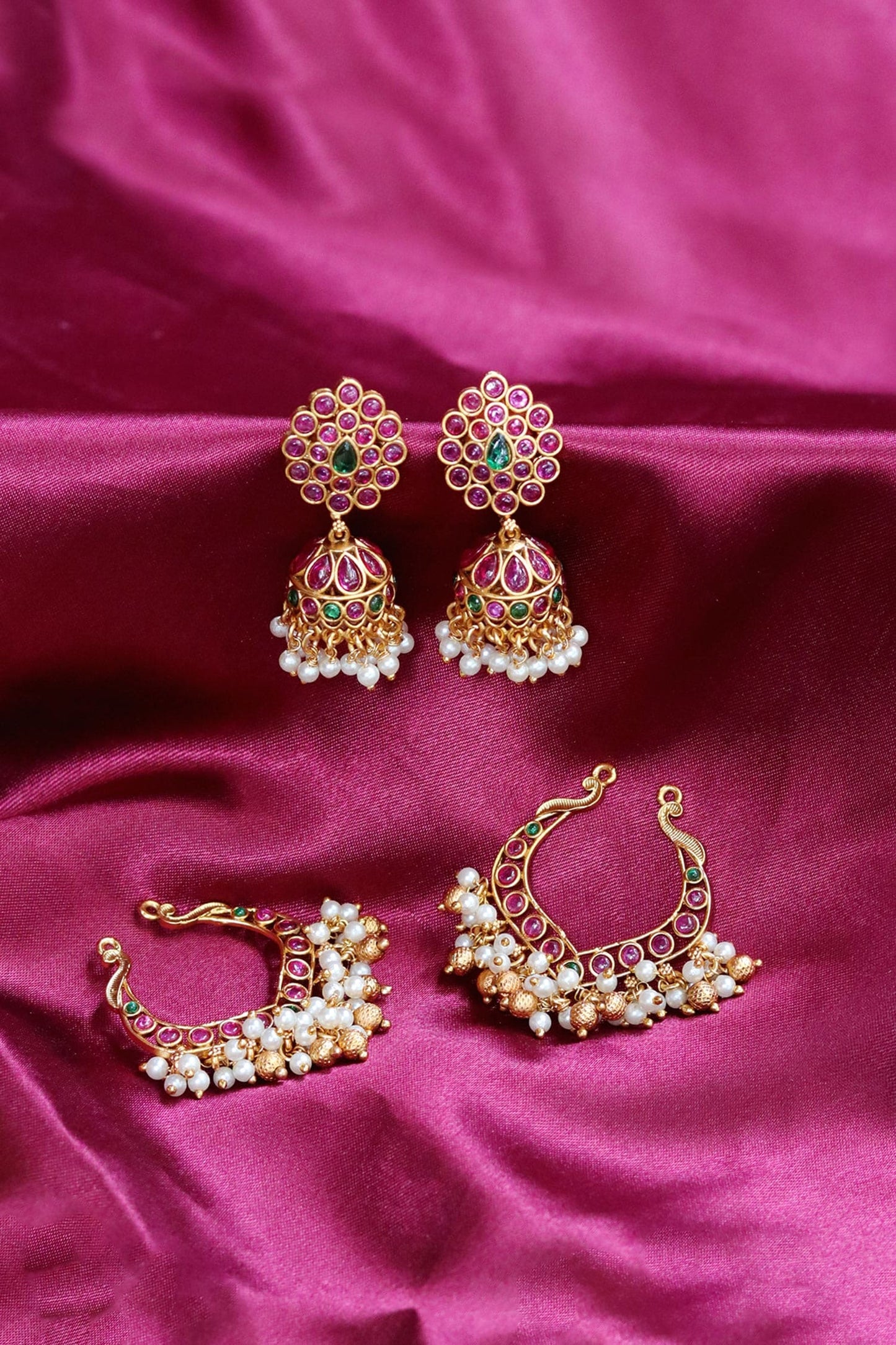 Embellished Jhumkas 