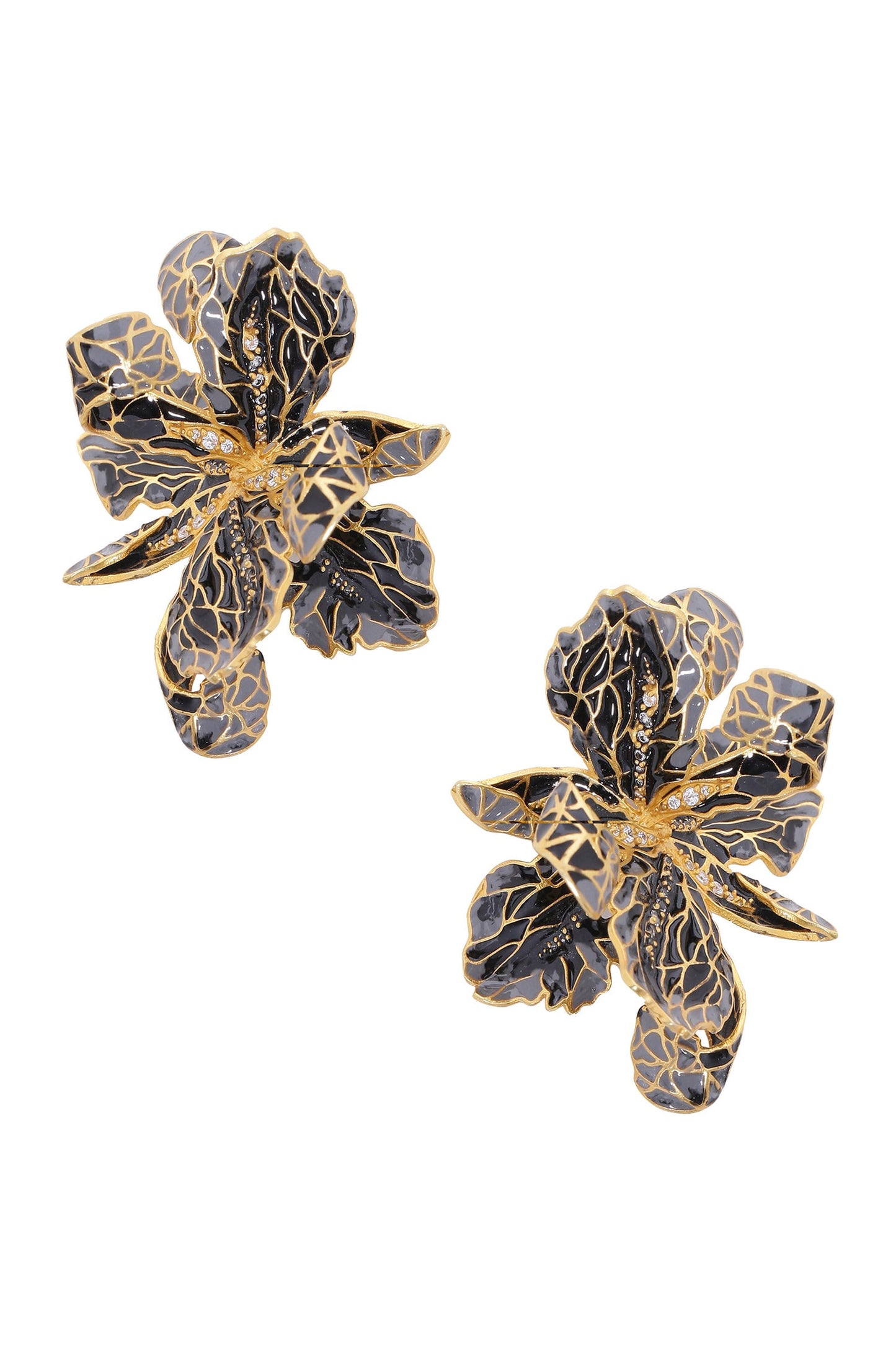 Handcrafted Floral Studs 