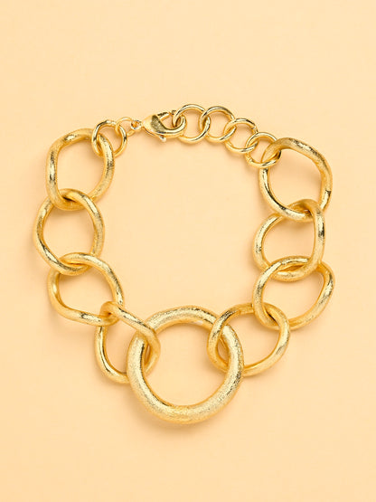 Multi-Loop Chain Bracelet
