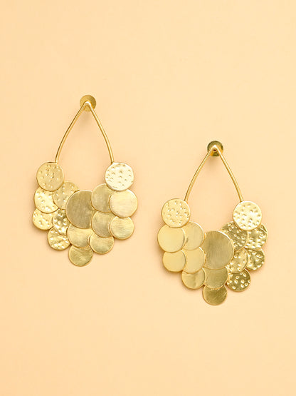 Cherry drops  Gold Earrings
