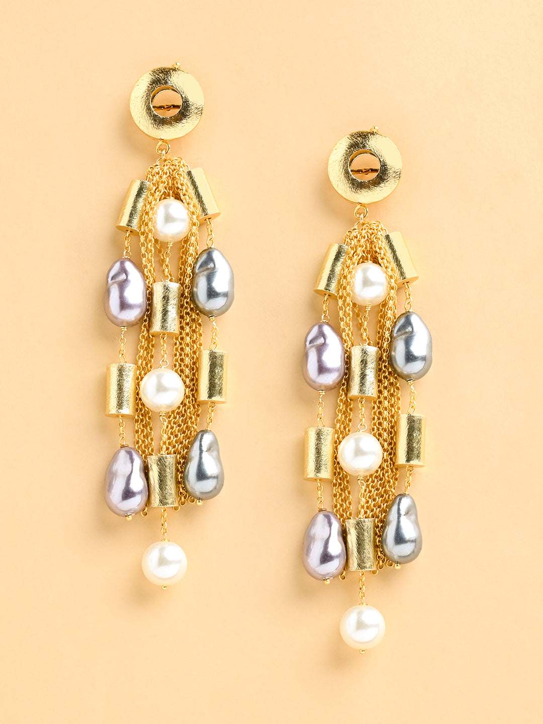 Pearl Shower Drop Earrings