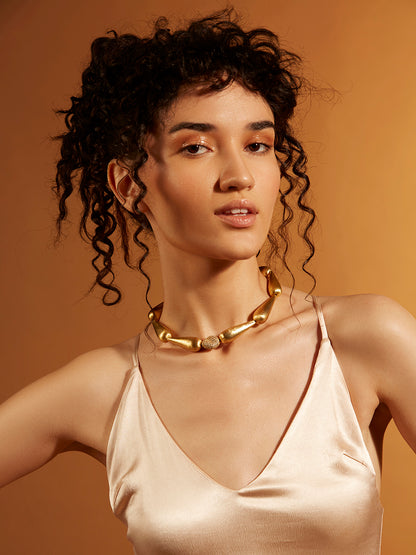 Golden Drops Choker