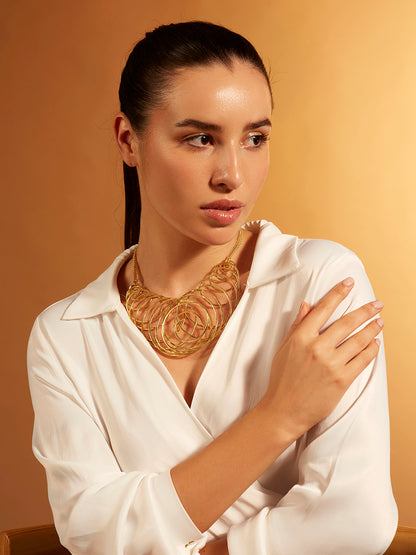Golden Gale Collar Bib