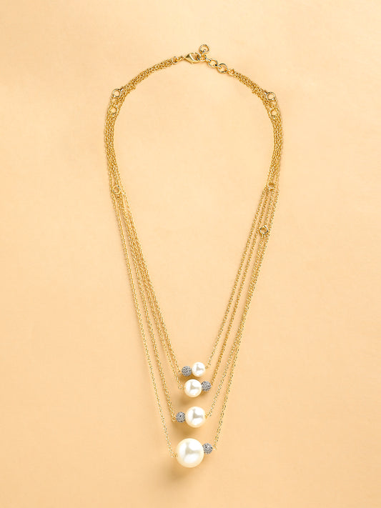 Multi-Layer Pearl Necklace