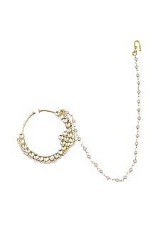 Gold Plated Jadtar Nosering