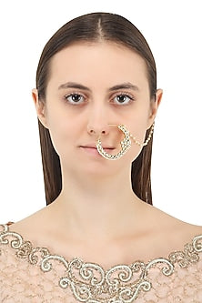Gold Plated Jadtar Nosering
