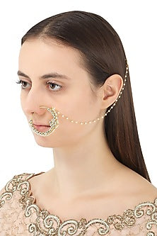 Gold Plated Jadtar Nosering