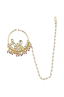 Gold Plated Jadtar Nosering
