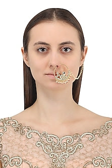 Gold Plated Jadtar Nosering