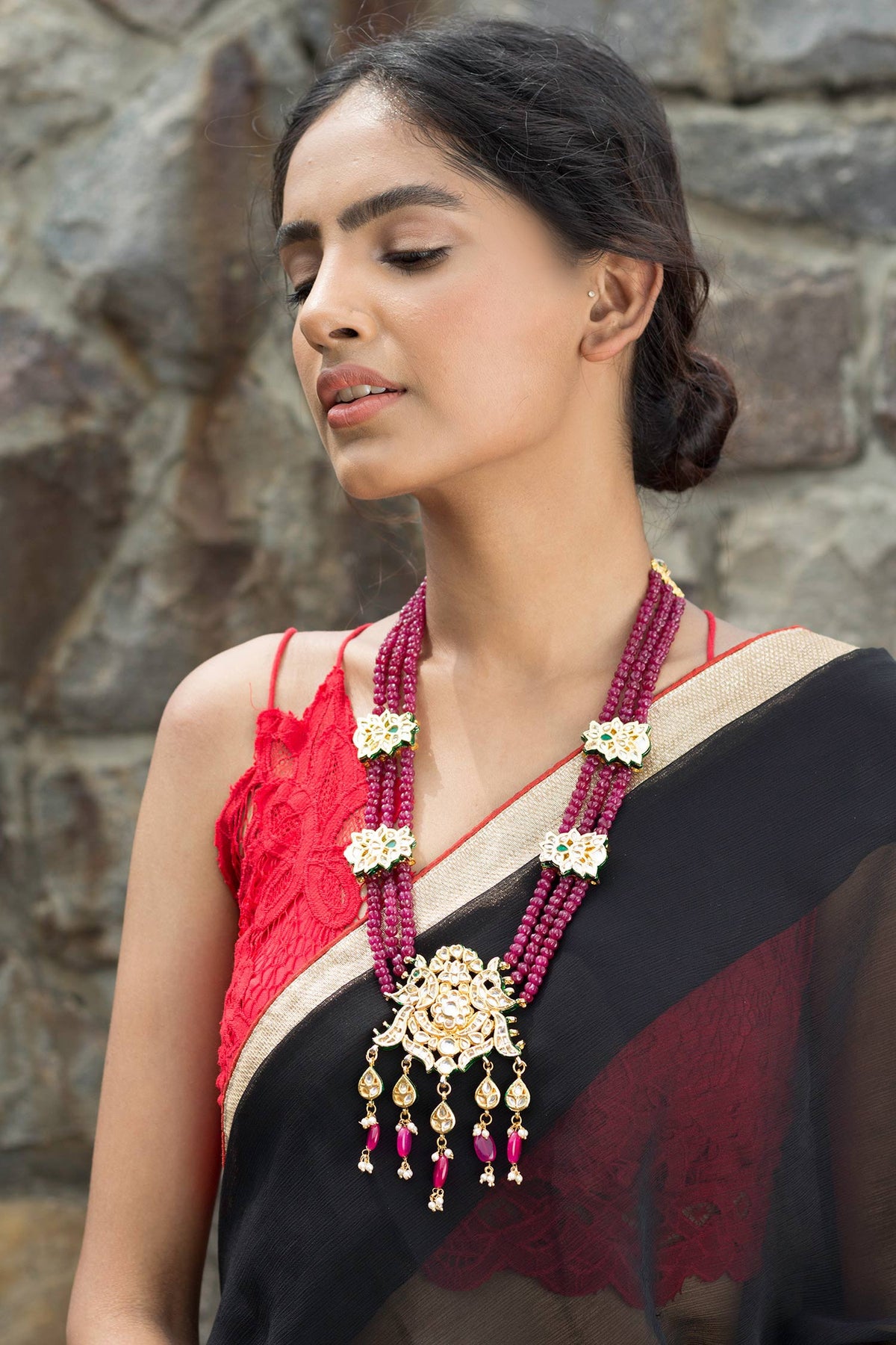 Kundan Pendant Necklace 