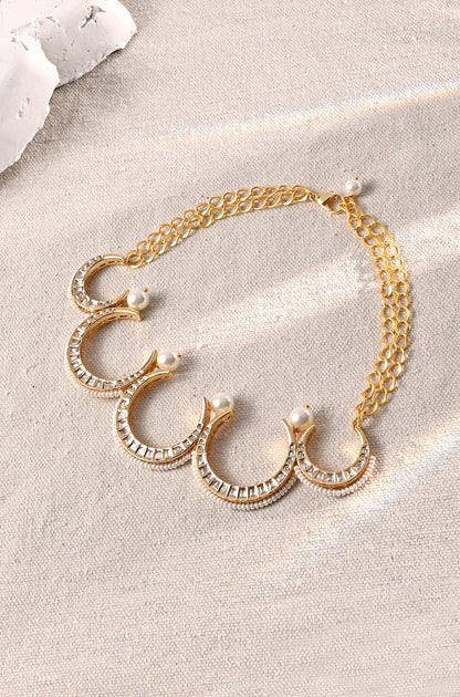 Multi Polki Choker Necklace