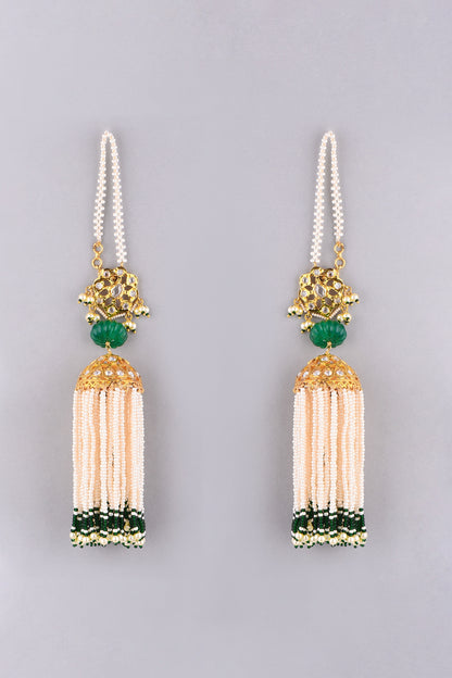 Gold Plated Dangling Earrings