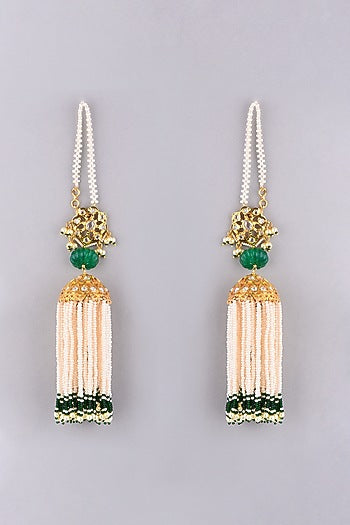 Gold Plated Dangling Earrings