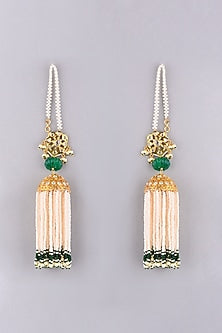 Gold Plated Dangling Earrings