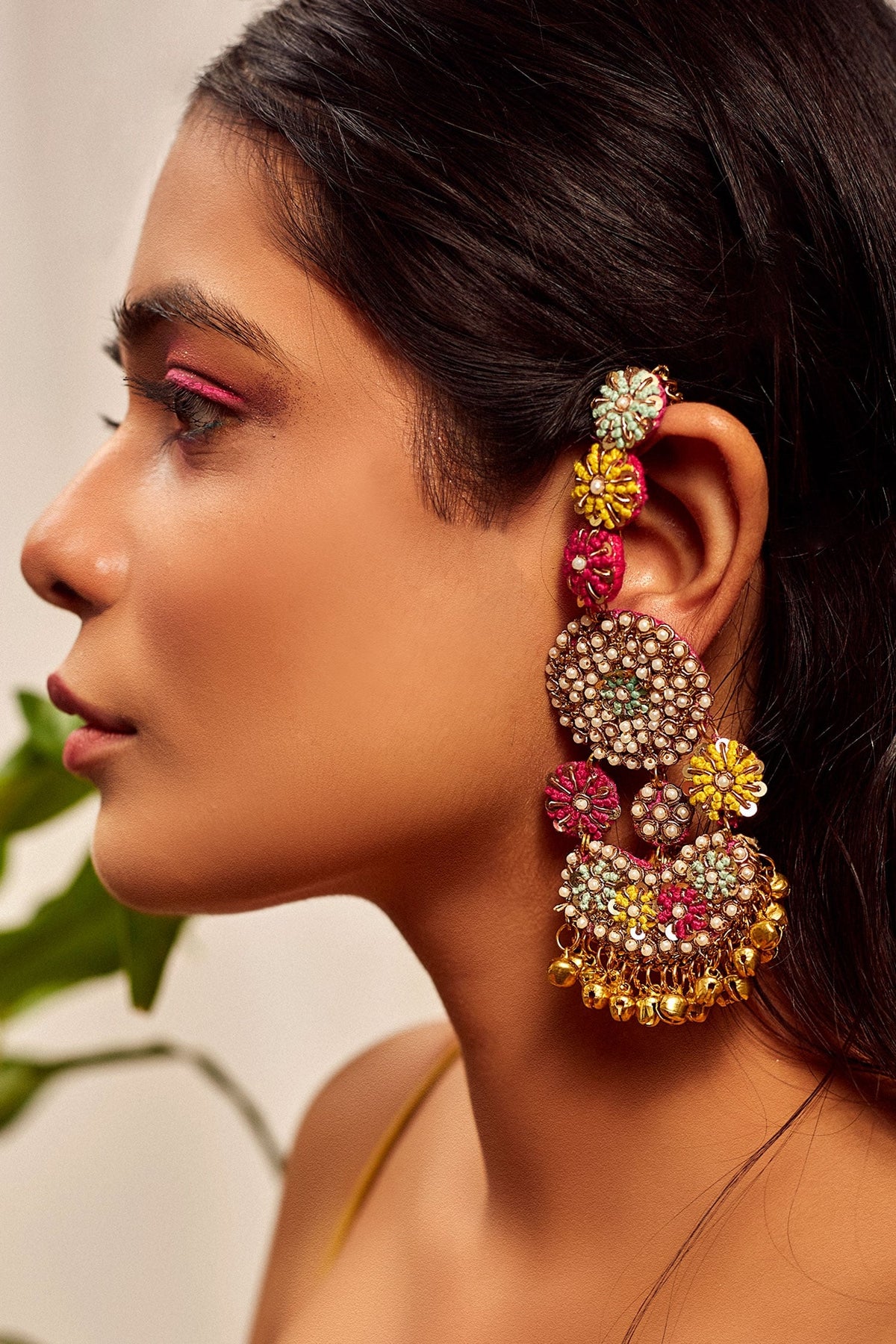 Ghungroo Drop Dangler Earrings 