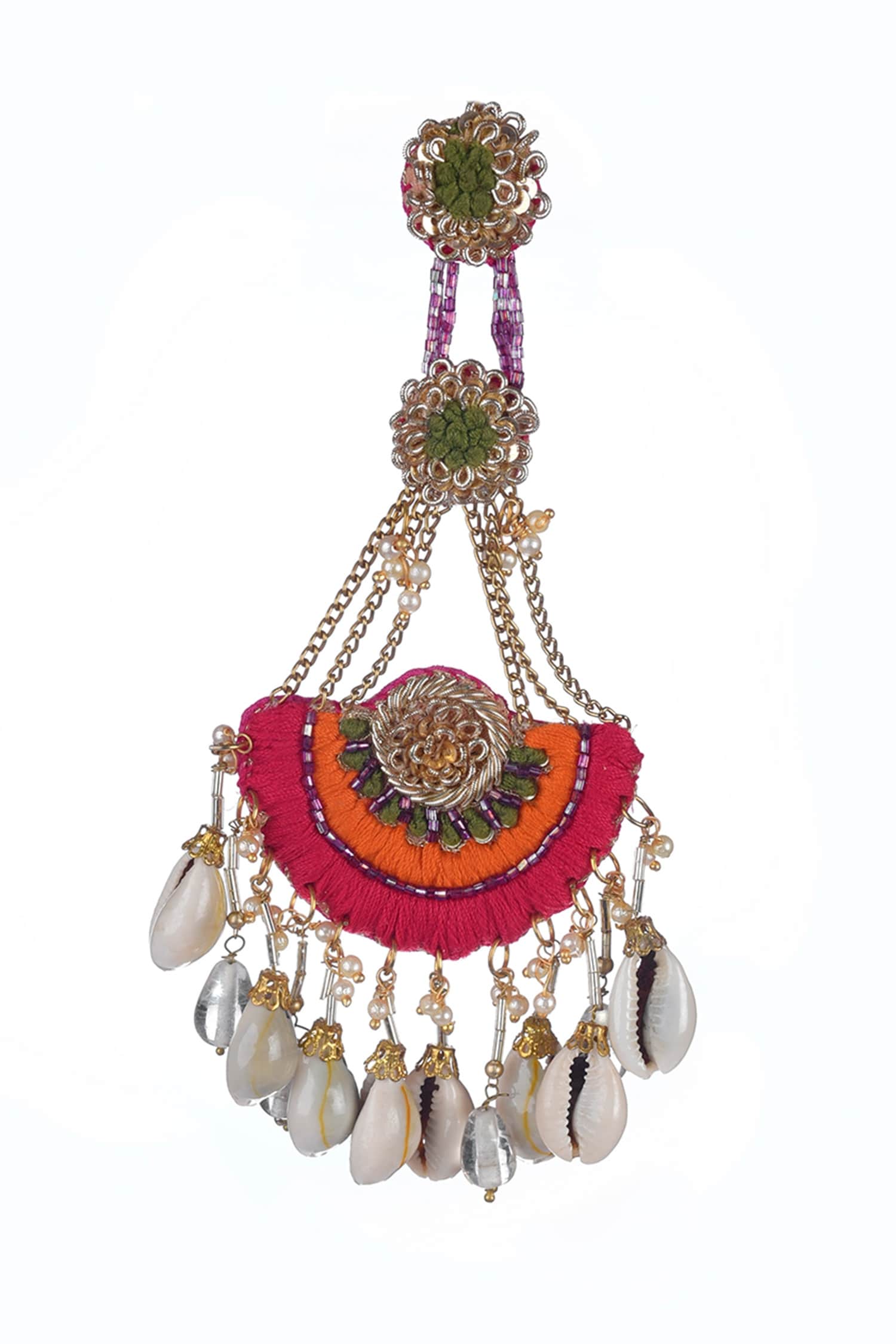 Shell Drop Dangler Earrings 