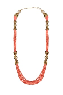 Gold Plated Multi String Necklace