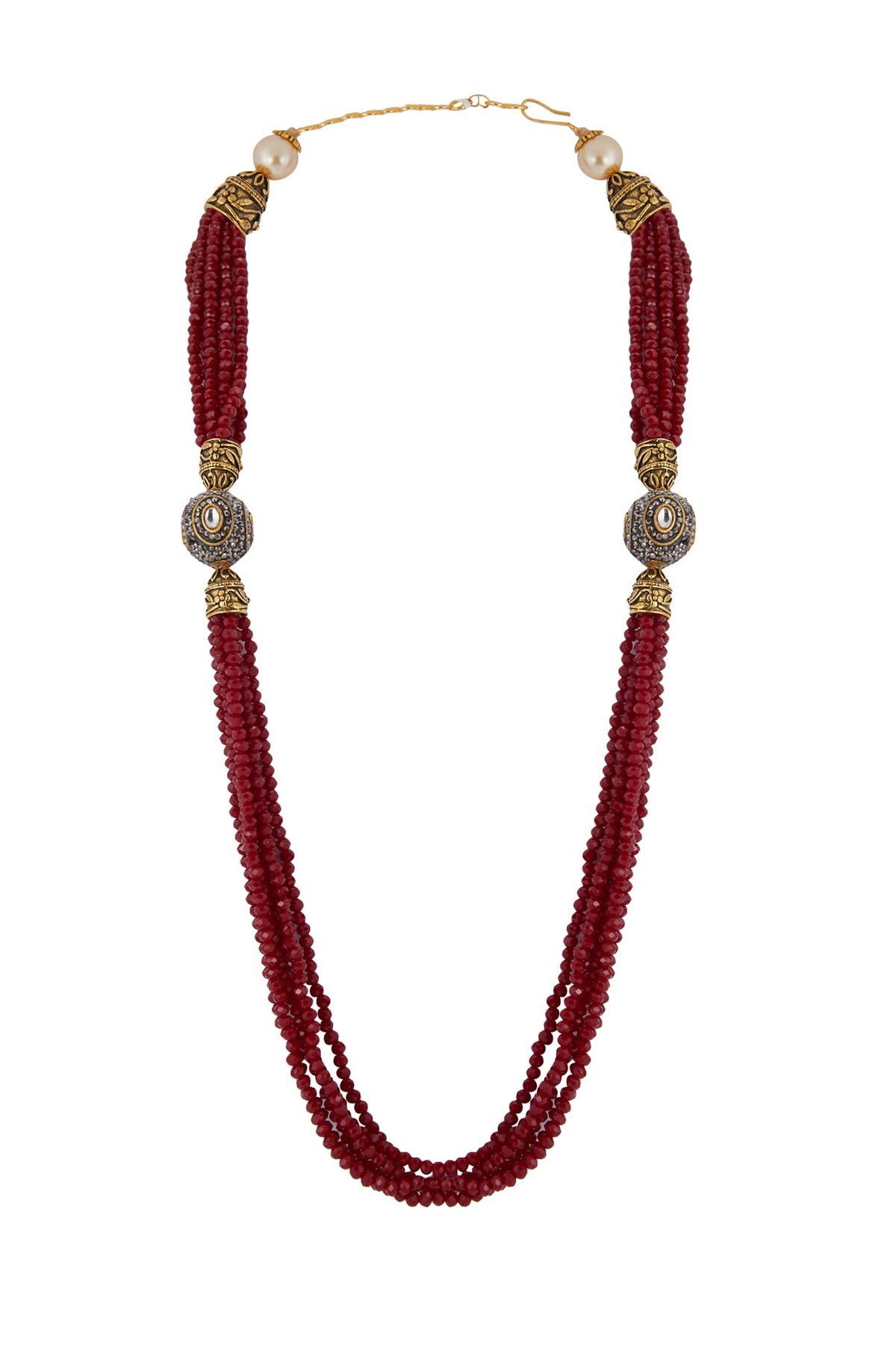 Gold Plated Beads Necklace