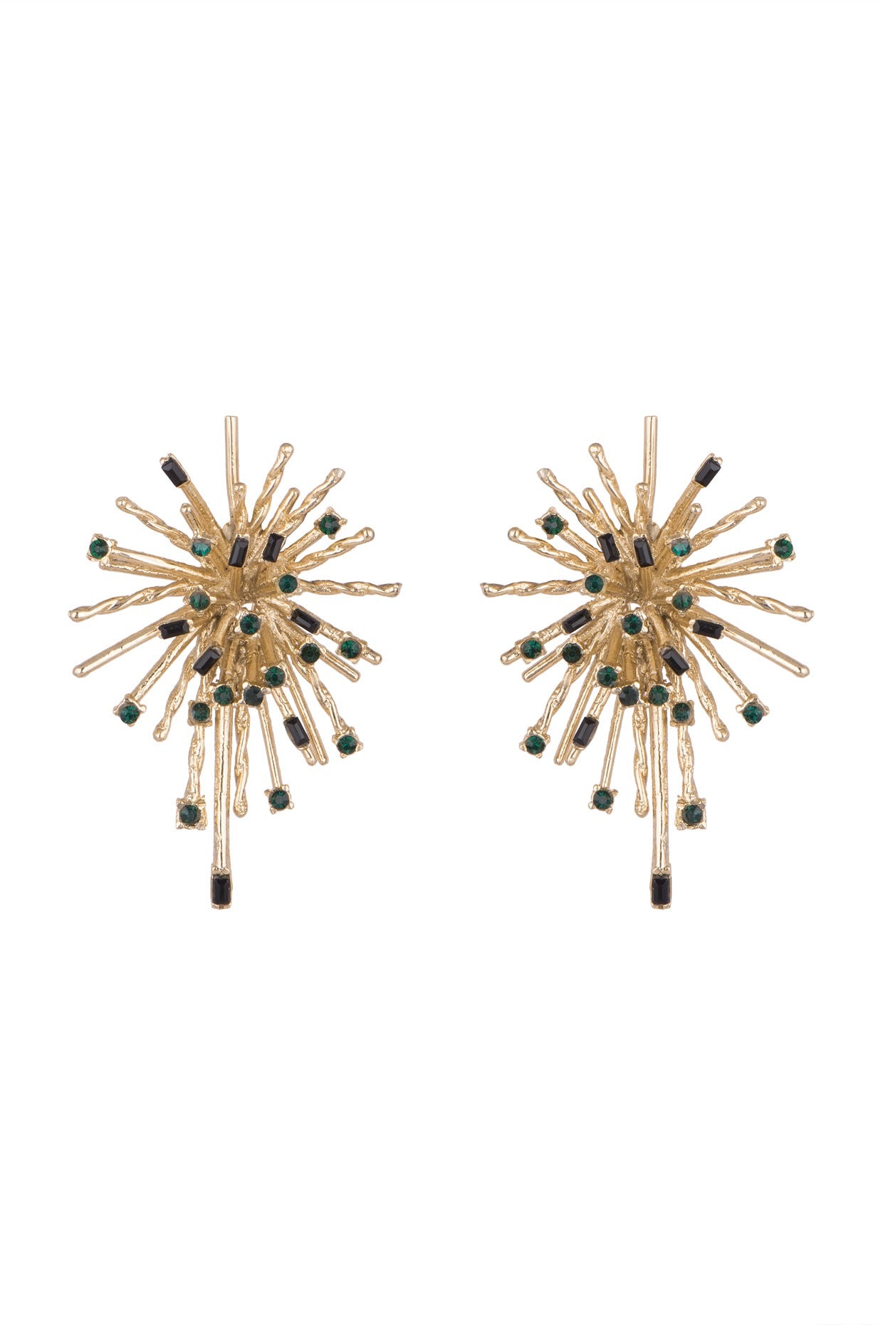 Gold Plated Cubic Zirconia Earrings