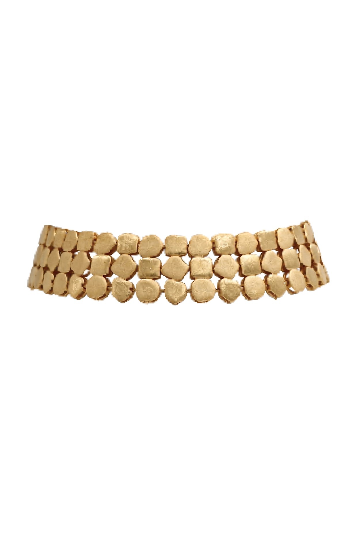 Gold Plated Tara Handcrafted Choker Necklace