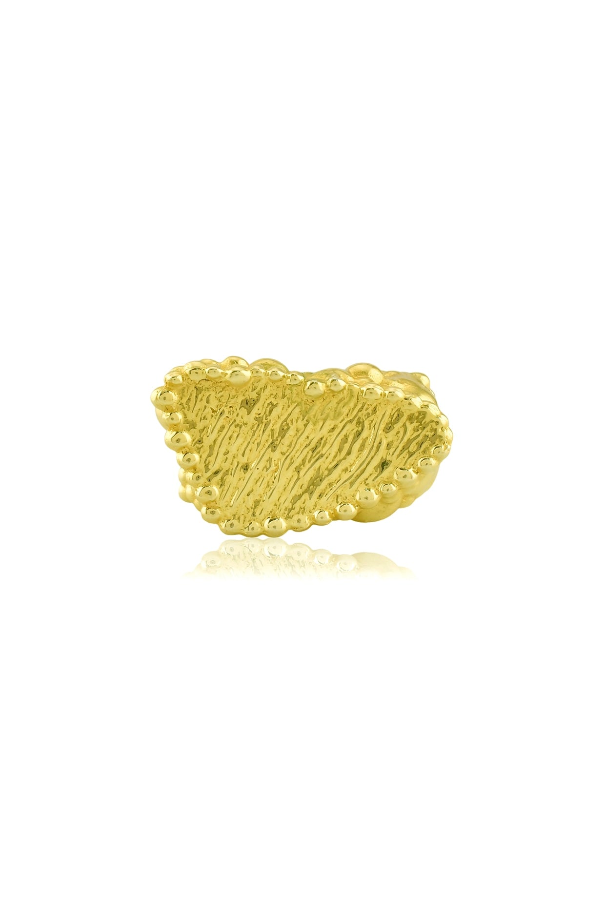 Gold Finish Mountain Ring