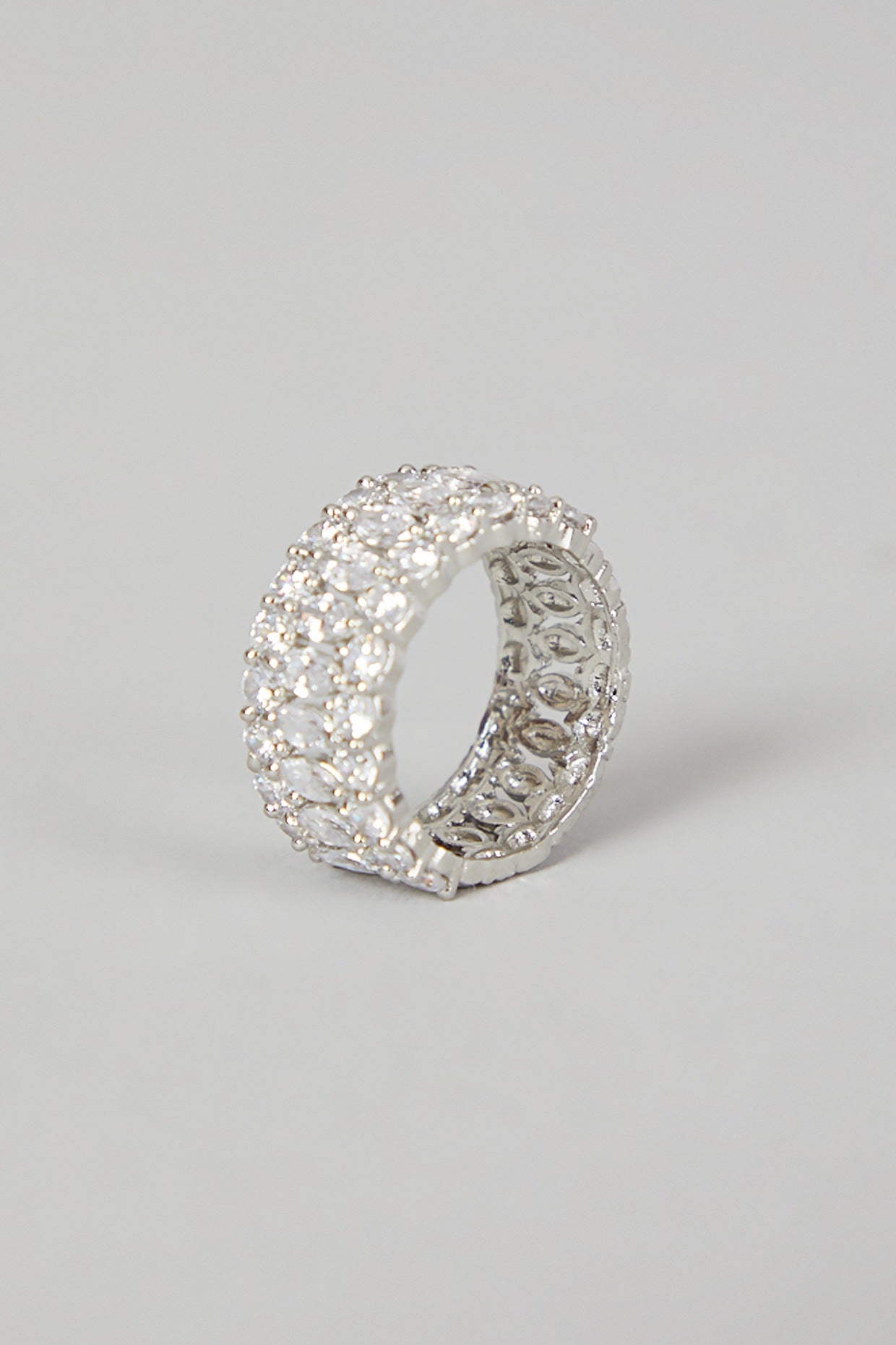 White Finish Ring