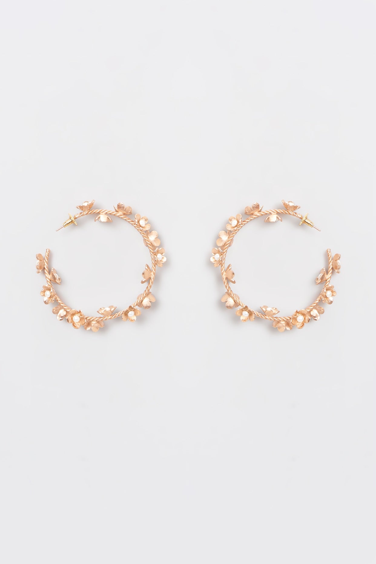 Gold Plated Hoop Earrings