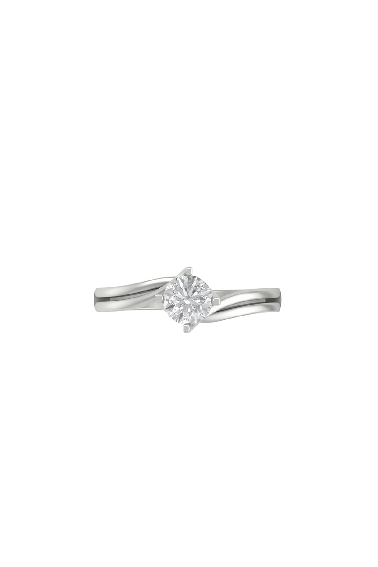 14Kt White Gold Ring With Solixen Lab Grown Diamonds