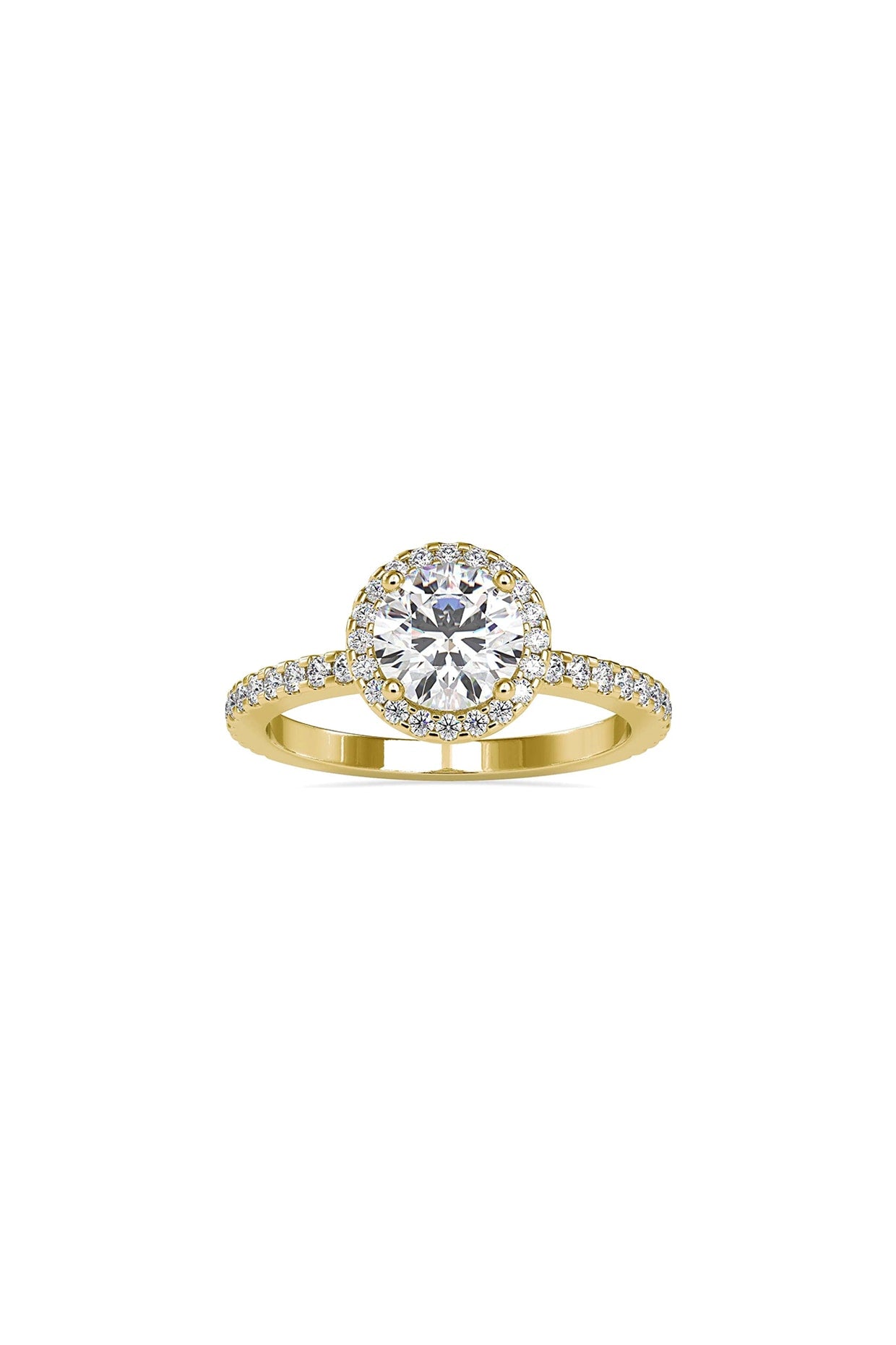 14Kt Yellow Gold Ring With Liminaryx Lab Grown Diamonds