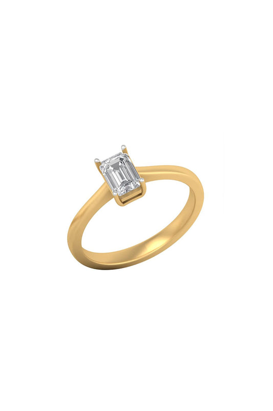 14Kt Yellow Gold Ring With Aeloria Lab Grown Diamonds