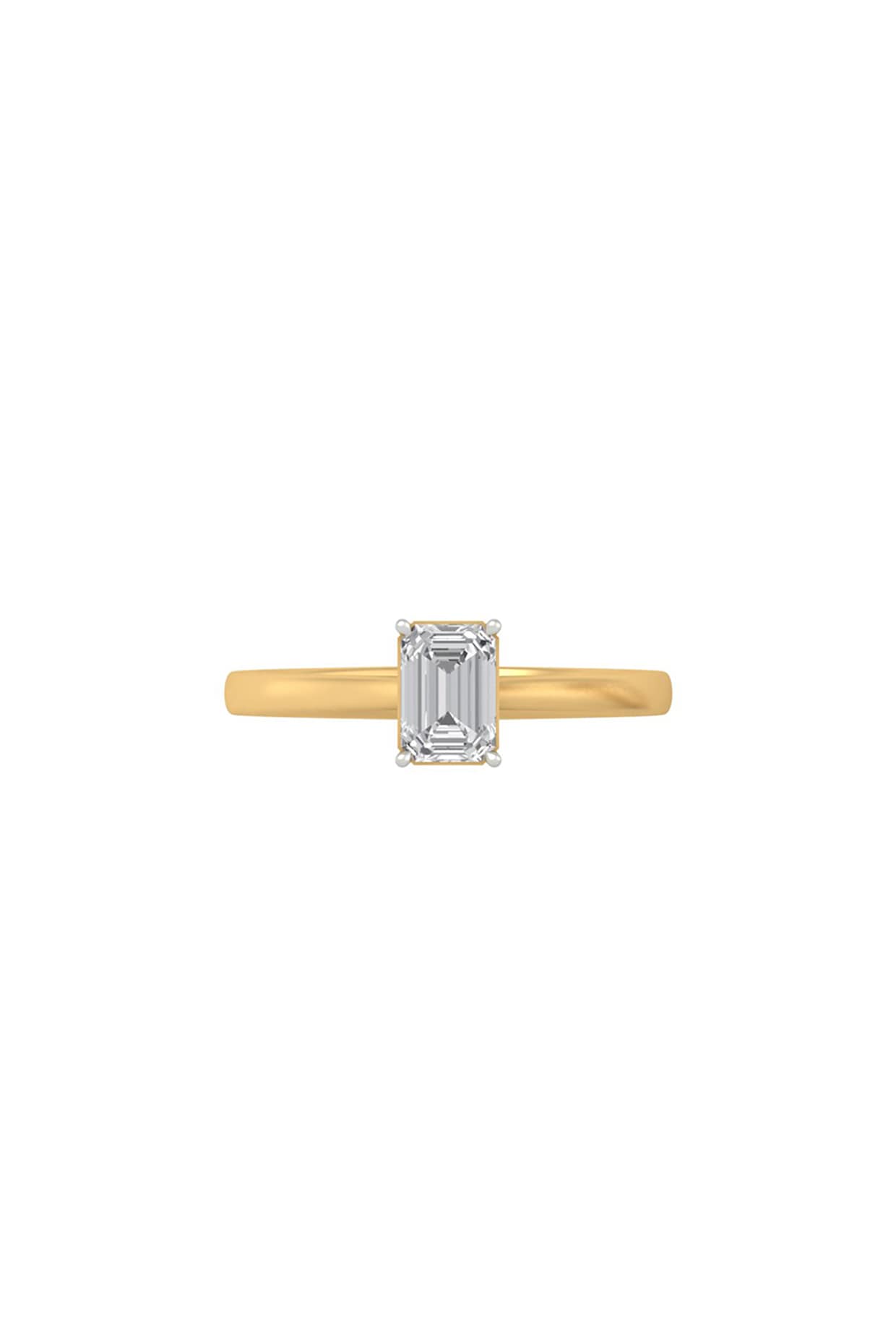 14Kt Yellow Gold Ring With Aeloria Lab Grown Diamonds