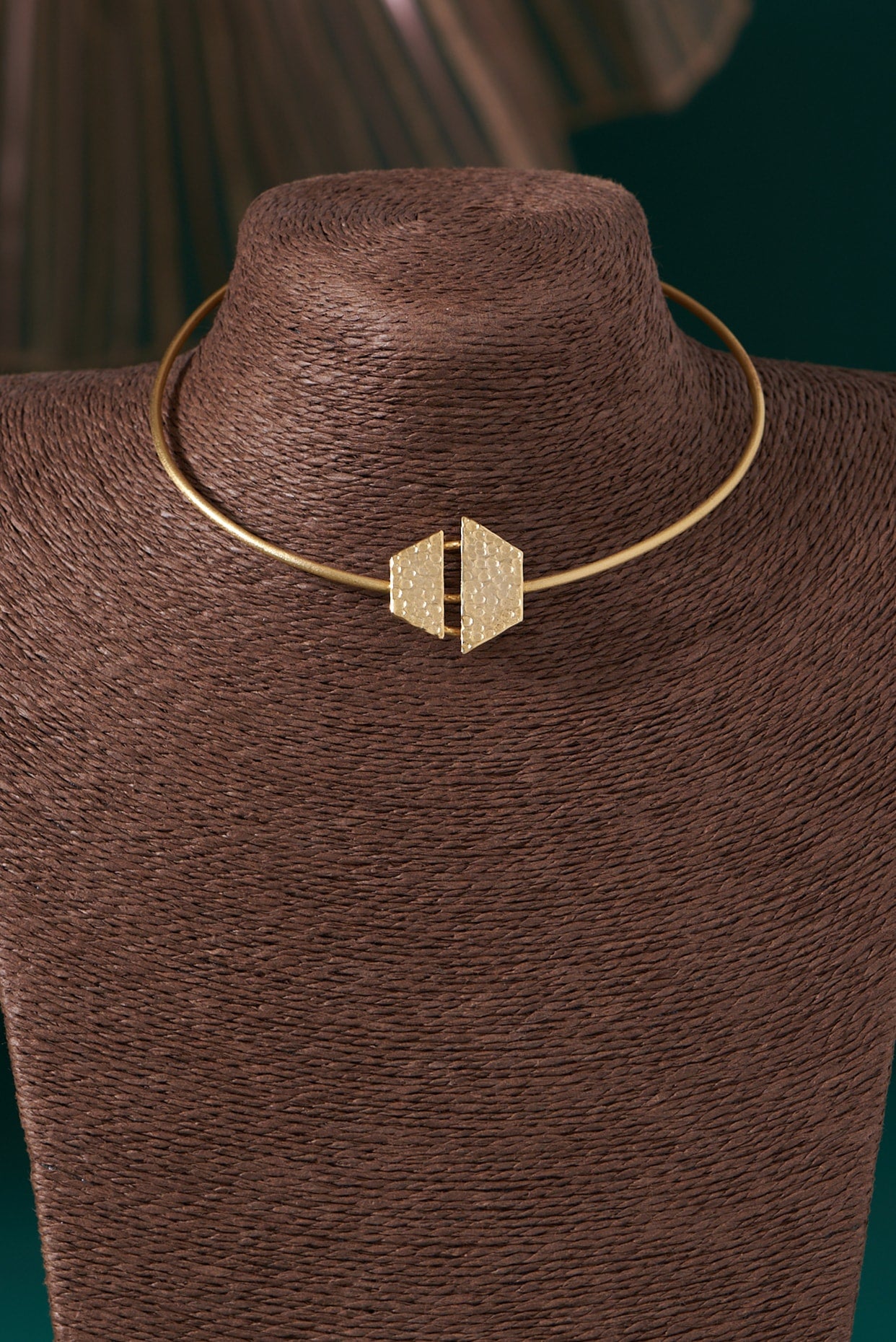 Gold Plated Choker Necklace