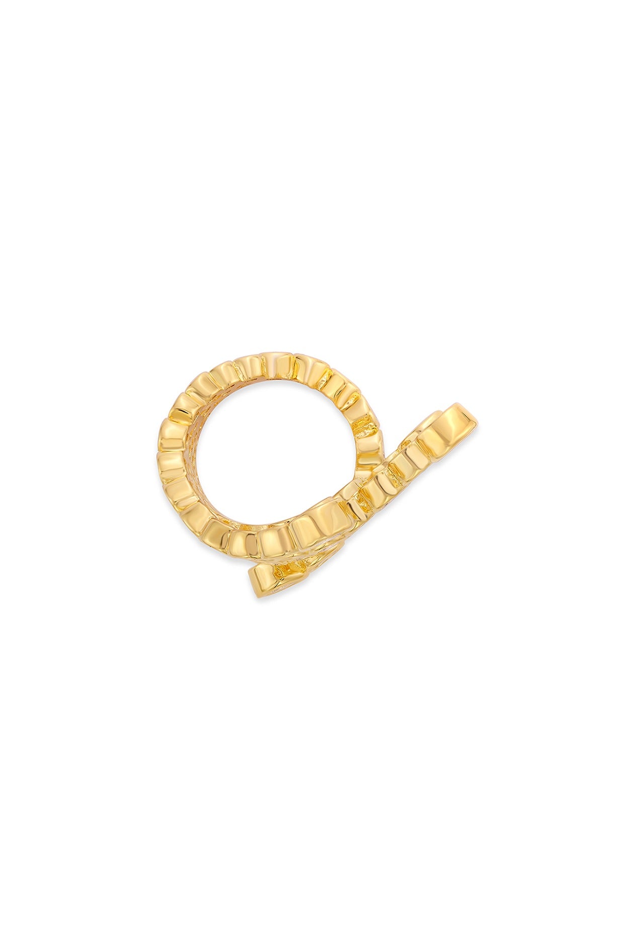 Gold Finish Cocktail Ring