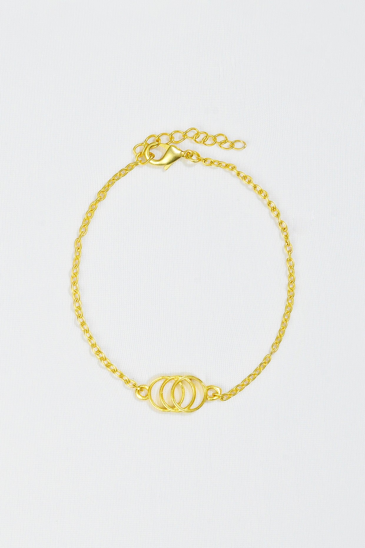 Gold Plated Karma Bracelet