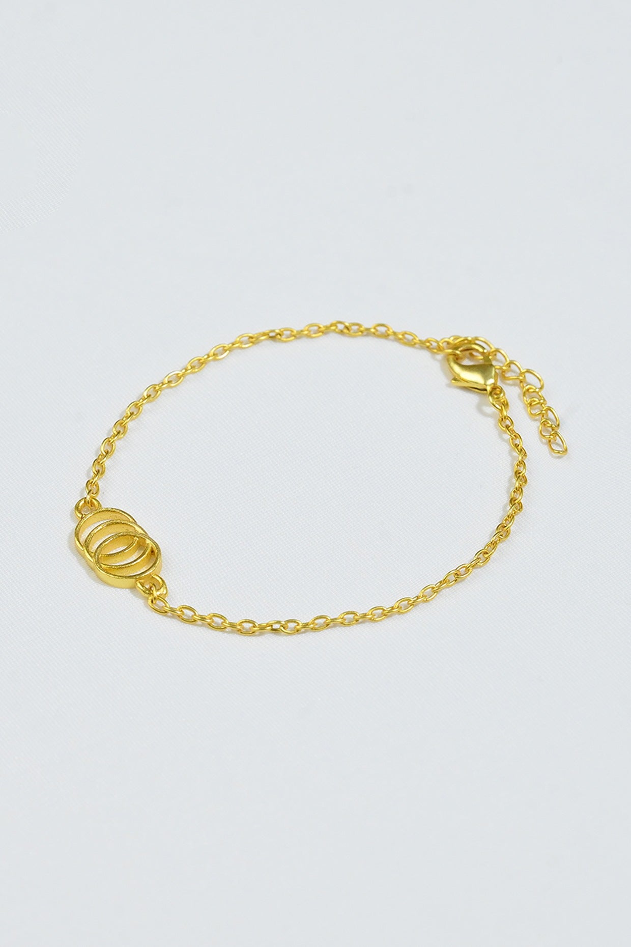 Gold Plated Karma Bracelet