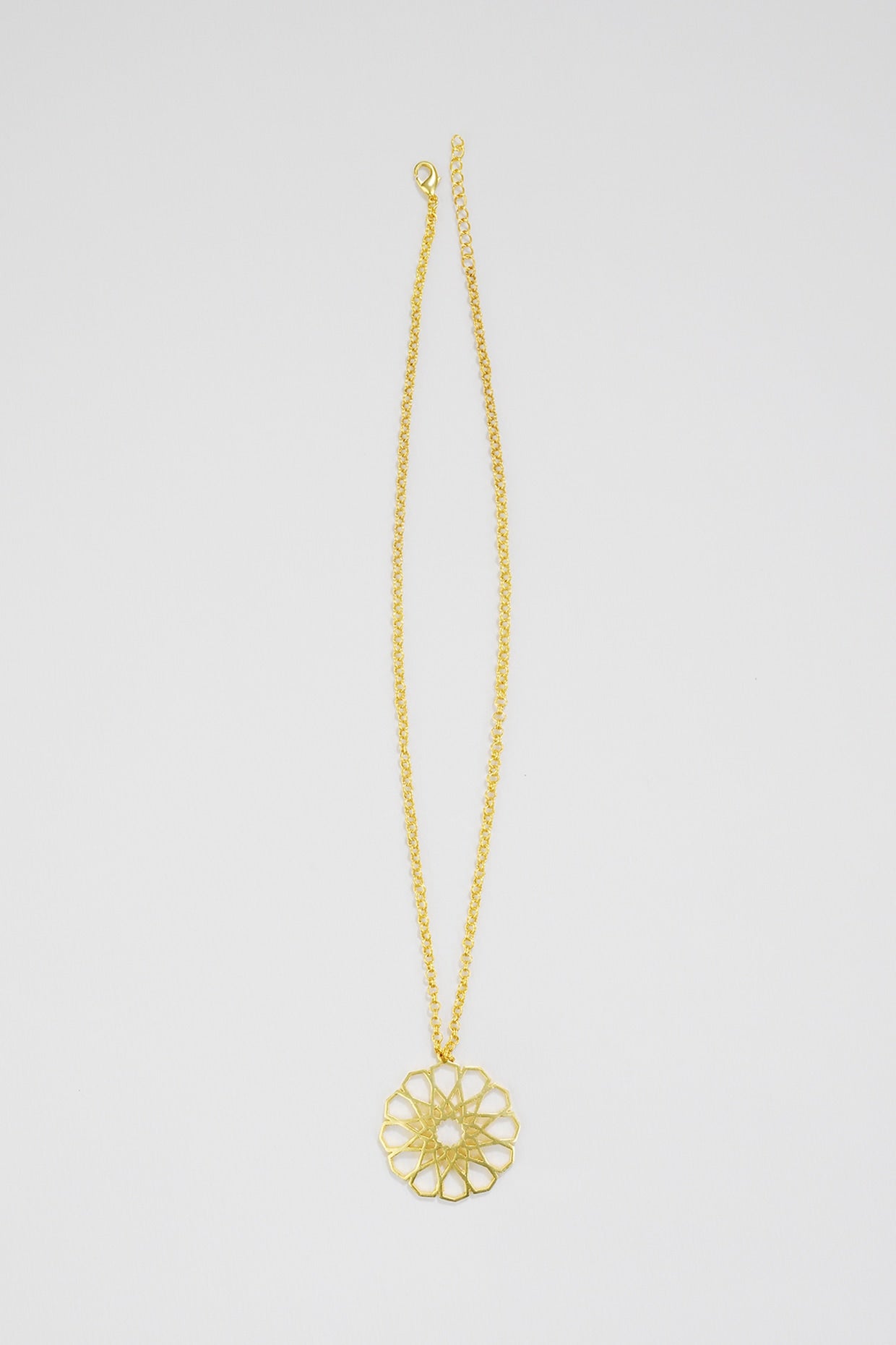 Gold Plated Jharoka Necklace