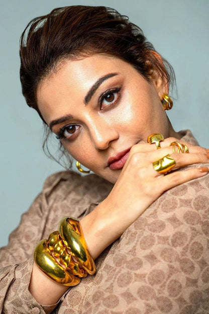 Gold Plated Handcrafted Cuff