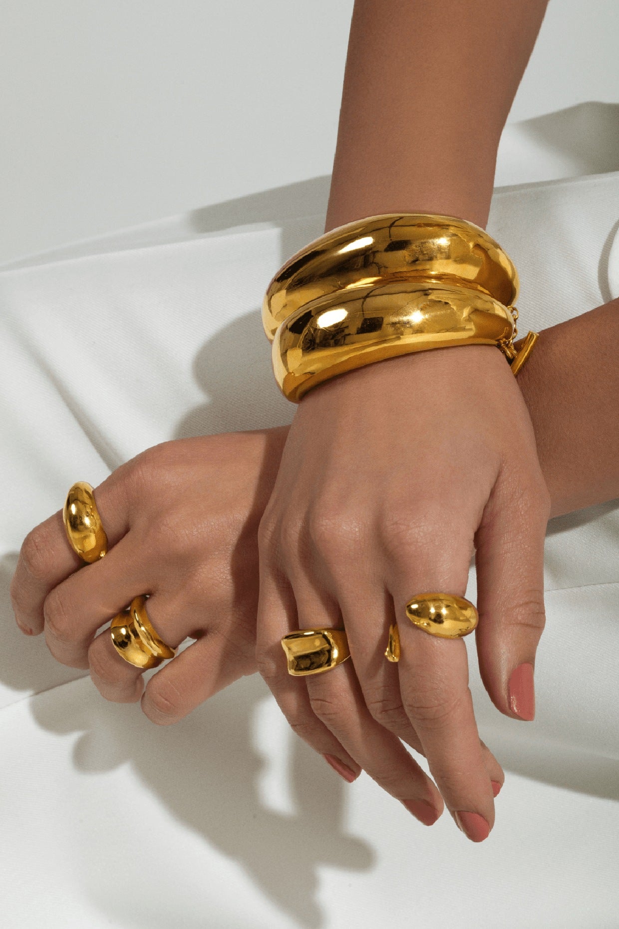 Gold Plated Handcrafted Cuff