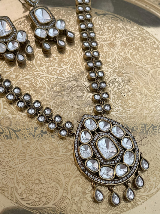 Antique Polki Necklace Sets