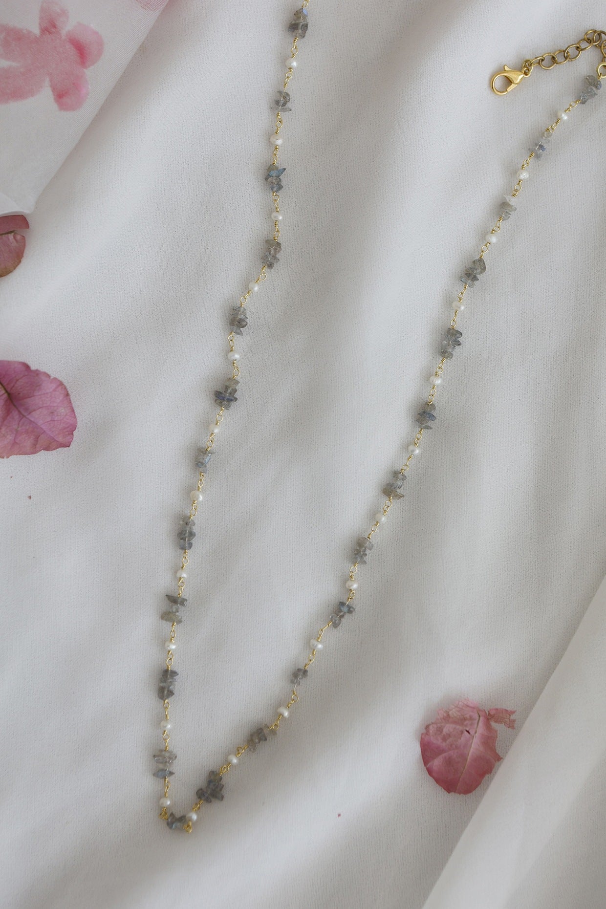 Gold Plated String Necklace