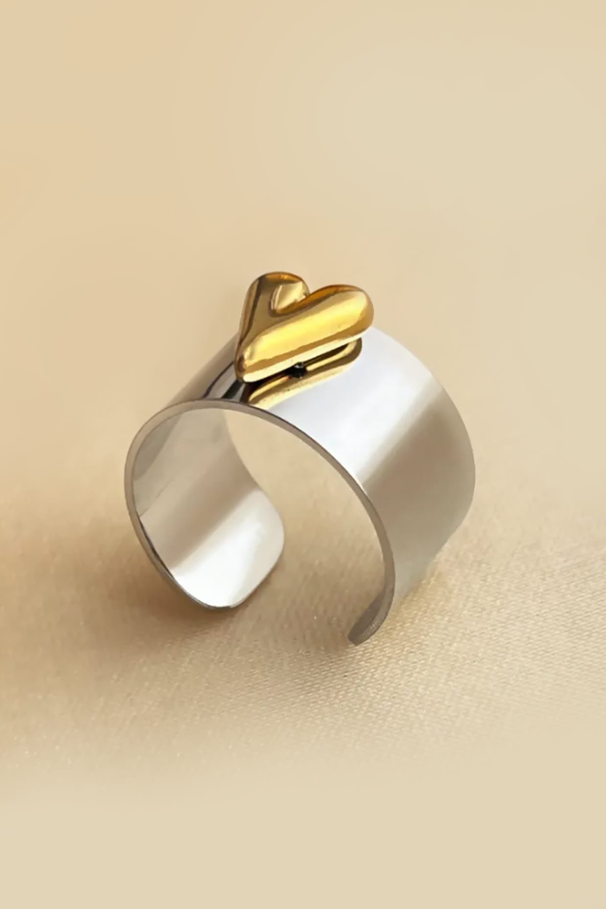 Two-Tone Finish Ring