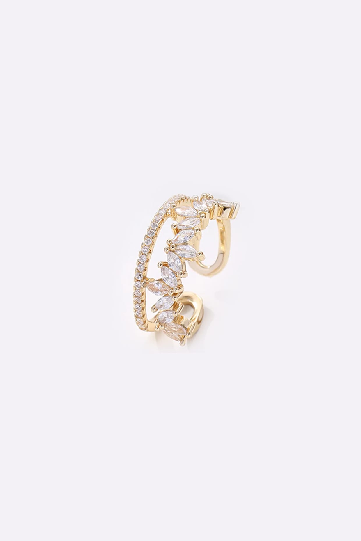 Gold Plated Diamond Ring