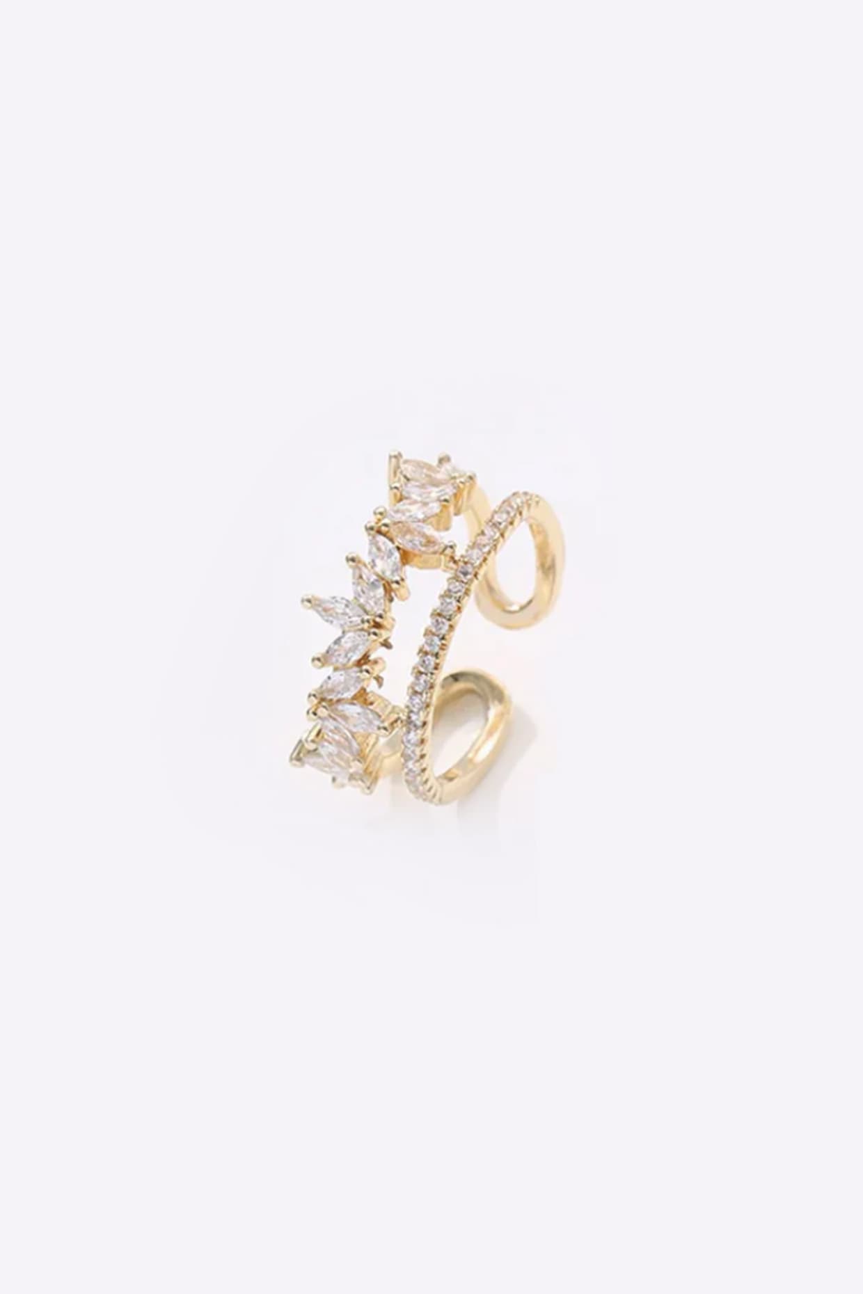 Gold Plated Diamond Ring