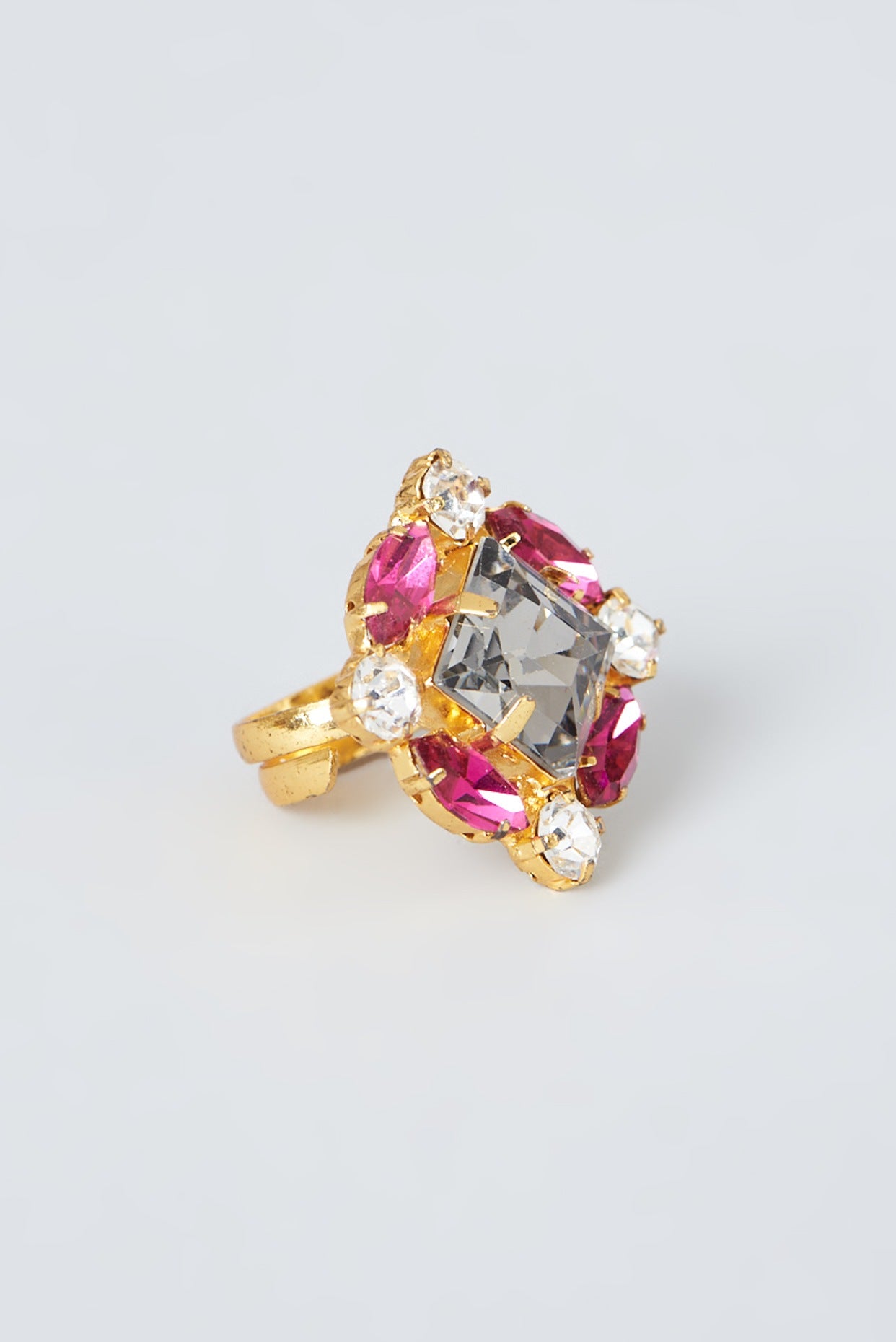 Gold Plated Swarovski Ring