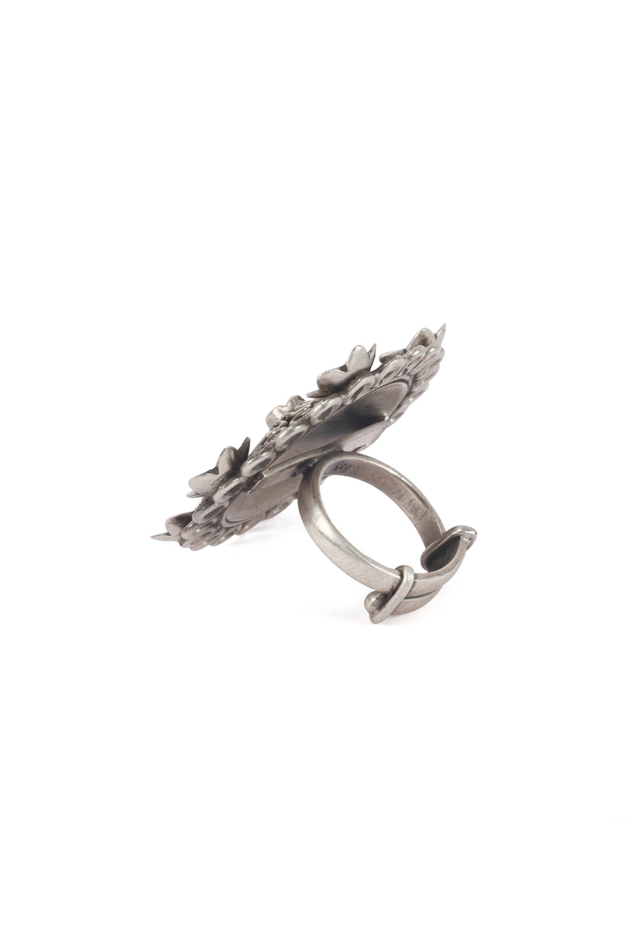 Silver Handcrafted Ring In Sterling Silver