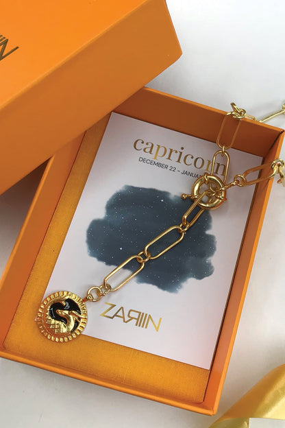 Capricorn Pendant Necklace 