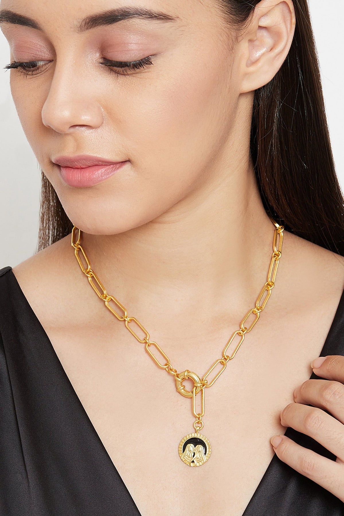 Gemini Pendant Necklace 