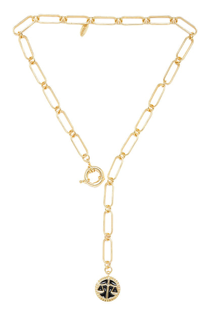 Libra Pendant Necklace 